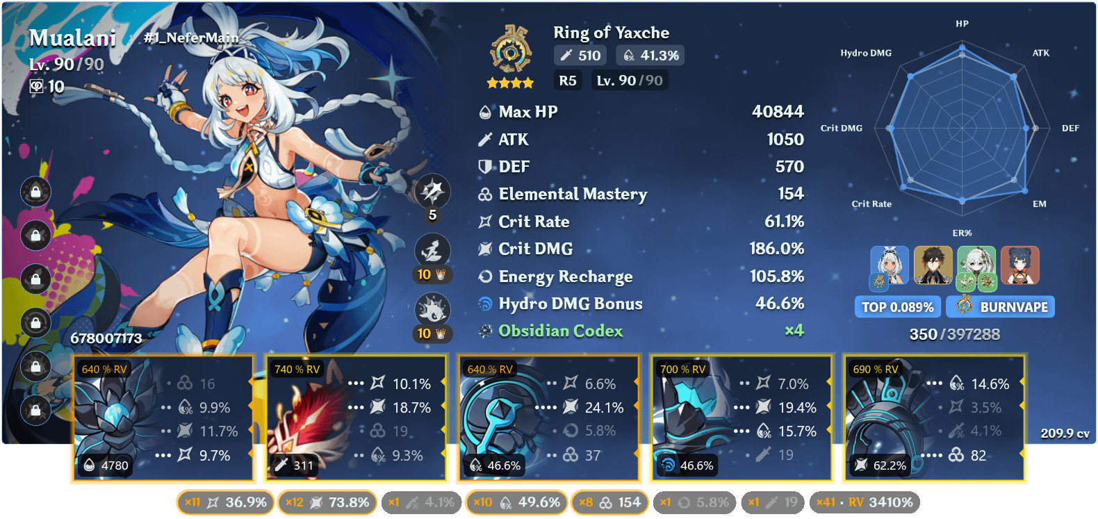 Finally done with my mualani build!!