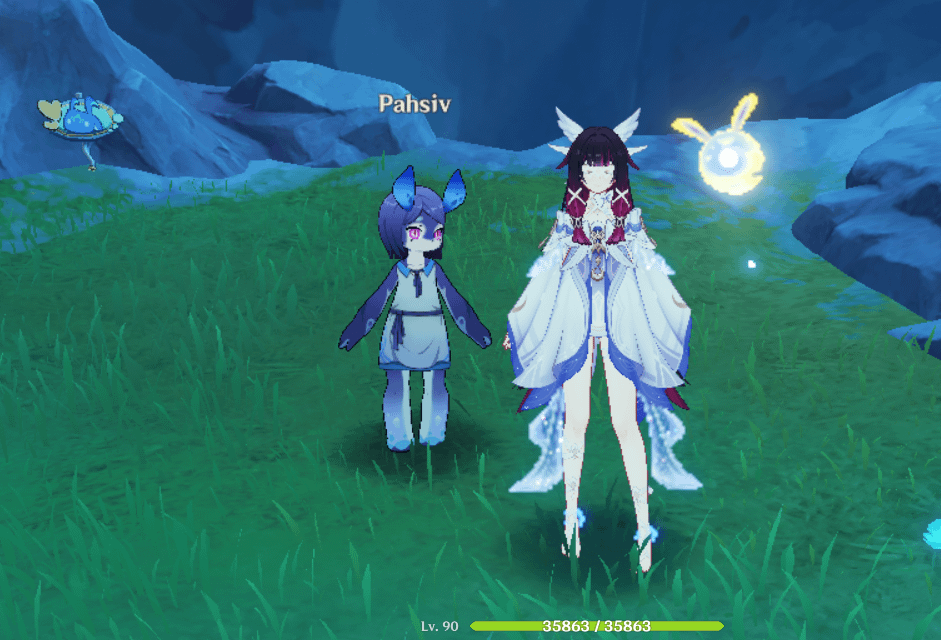 [SPOILER] After doing Neuvilette Quest, if you visit Pahsiv, she will now have the 'Otter' Sign in her home