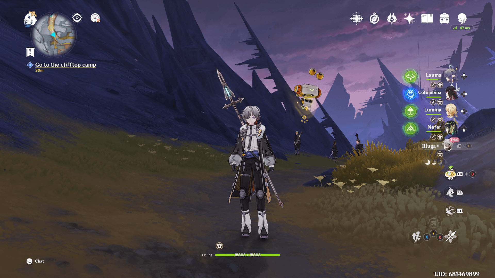 On the new world quest
