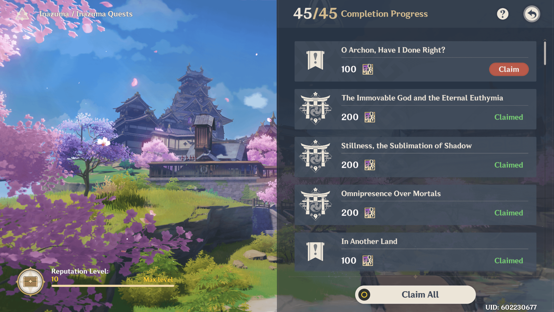 140 Days after switching my commissions back to Inazuma, I'm free...