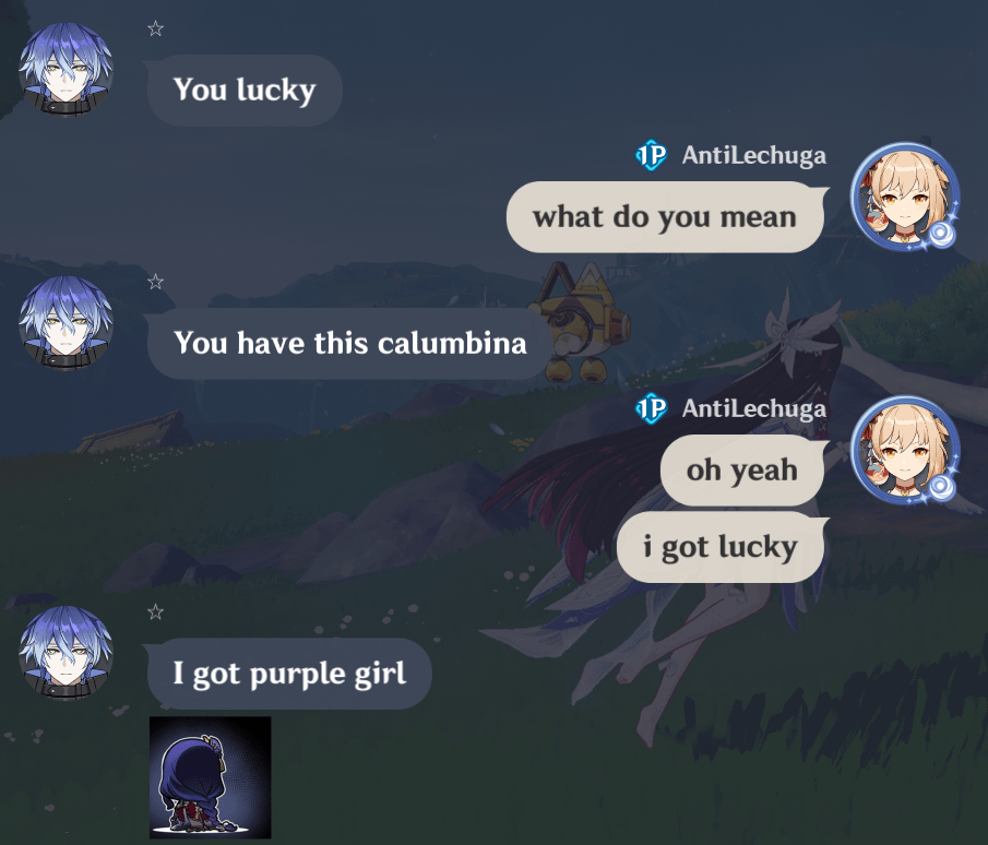 Might be the most endearing interaction i've had in a while