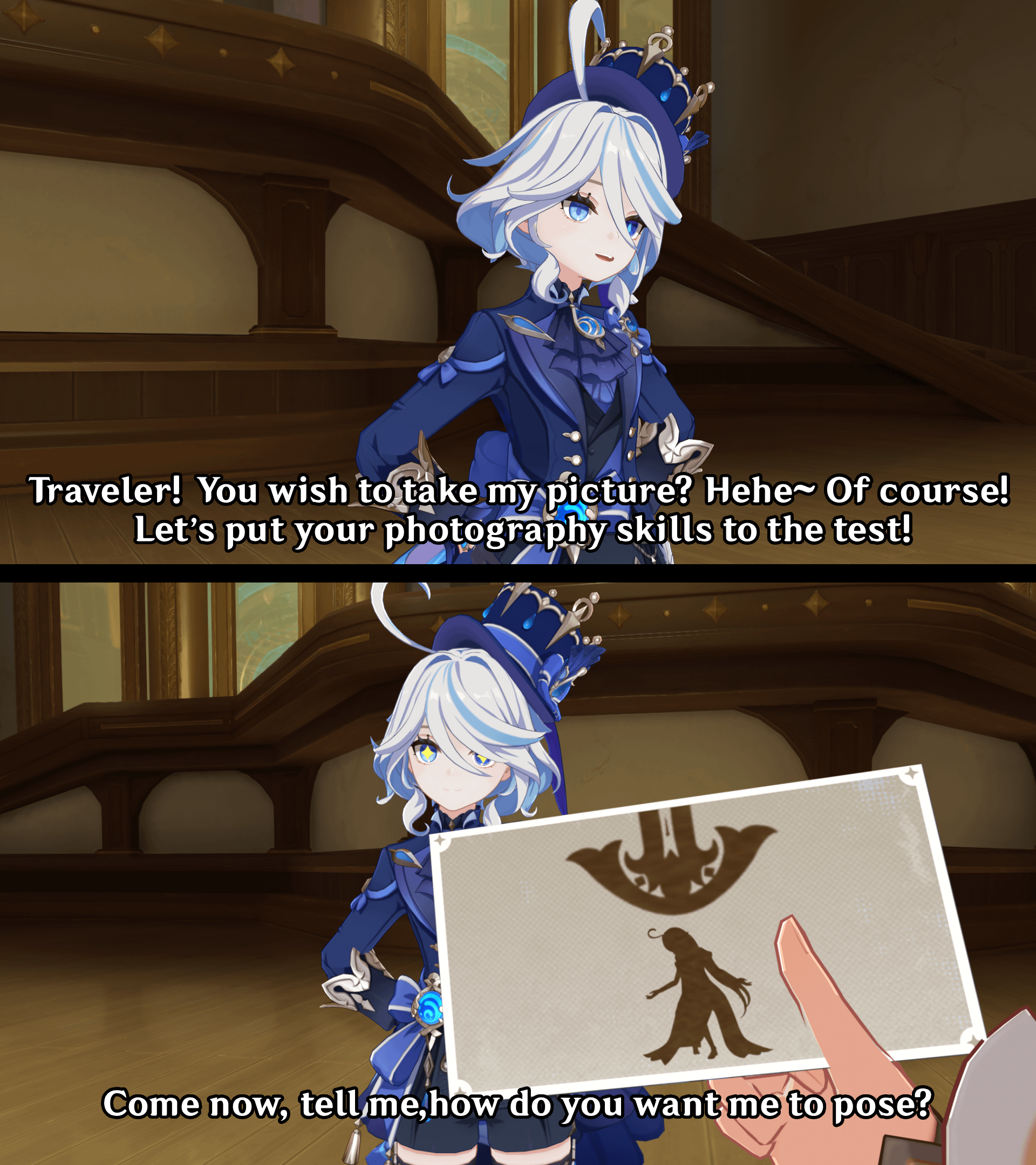 We do a little bit of devilish trickery