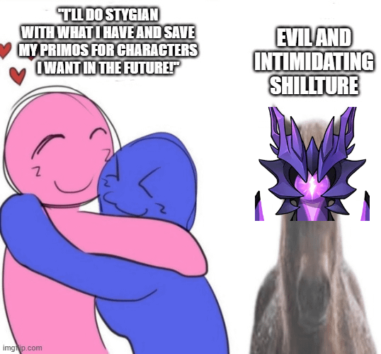 This is not a meme. We really have to talk about the increasingly f2p unfriendliness of End Game Content. Separating Aino and Ineffa is not an option. Unless you have Lauma, Nefer can't do the other guy without Aino. A One million Nuke Mavuika can't clear this guy either.