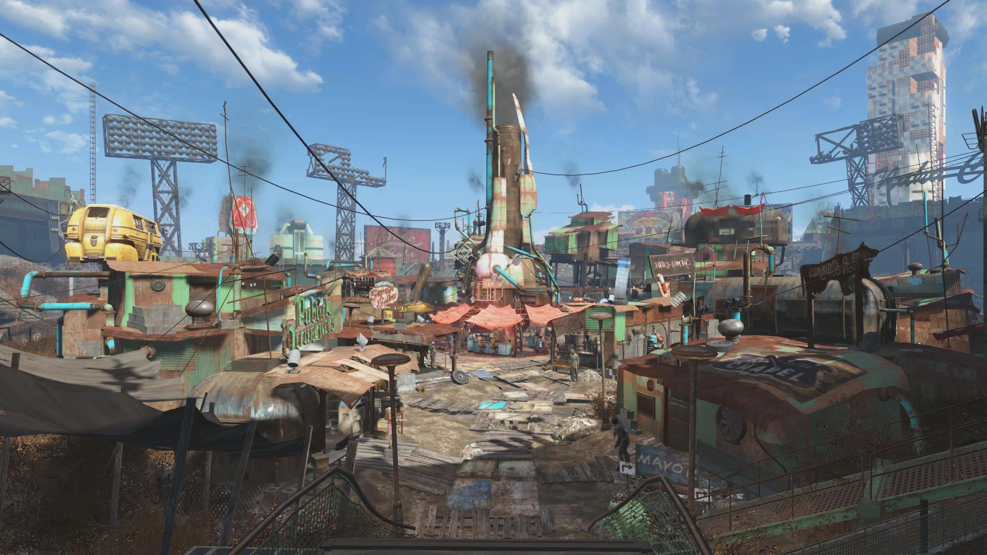 Am I the only one who thinks Nasha Town looks like Diamond City from Fallout 4?