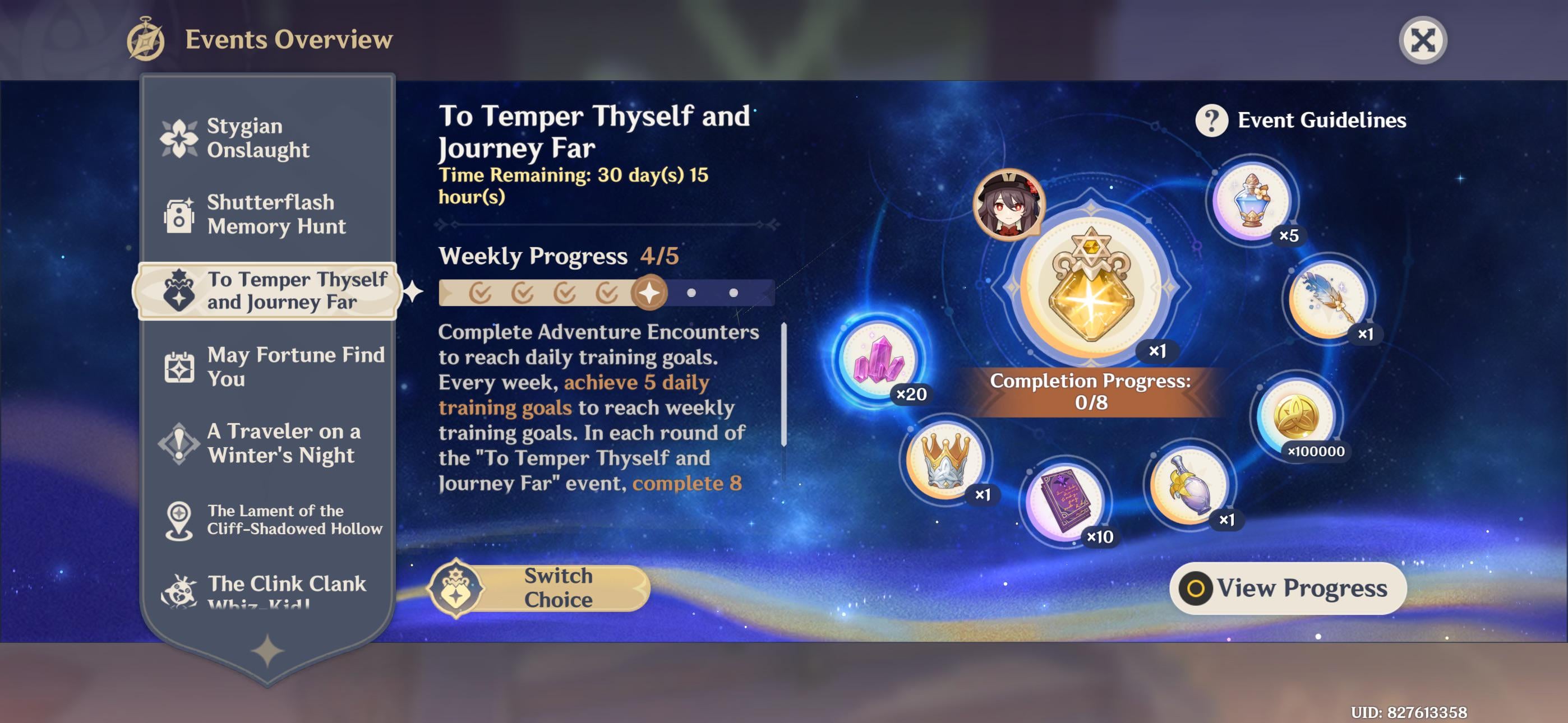 I just restarted back my game after 2.5 years break