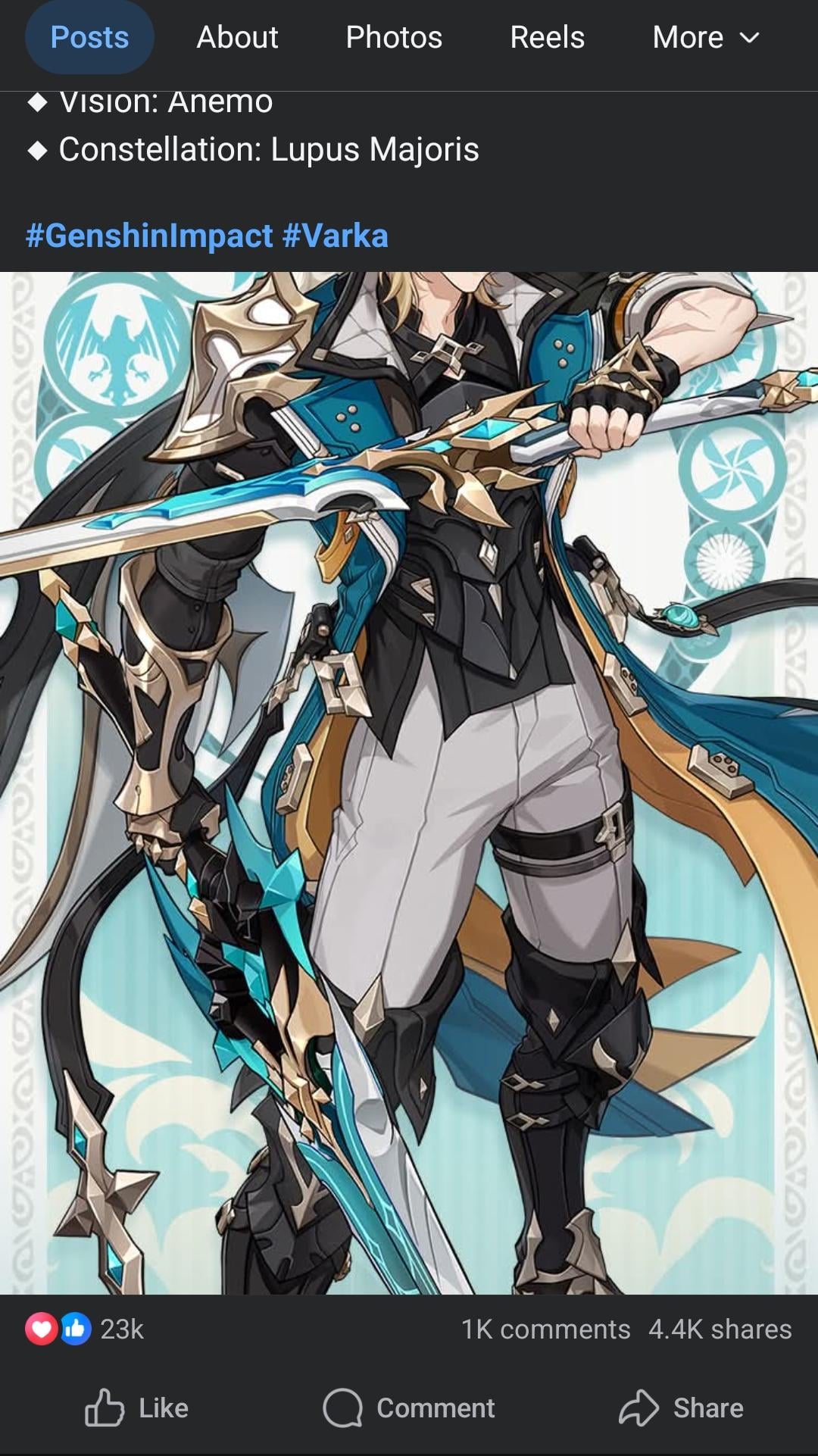 How Ironic that when they finally released a tall Anemo male, he was the tallest of them all. Not just the Anemo but the whole cast🫠