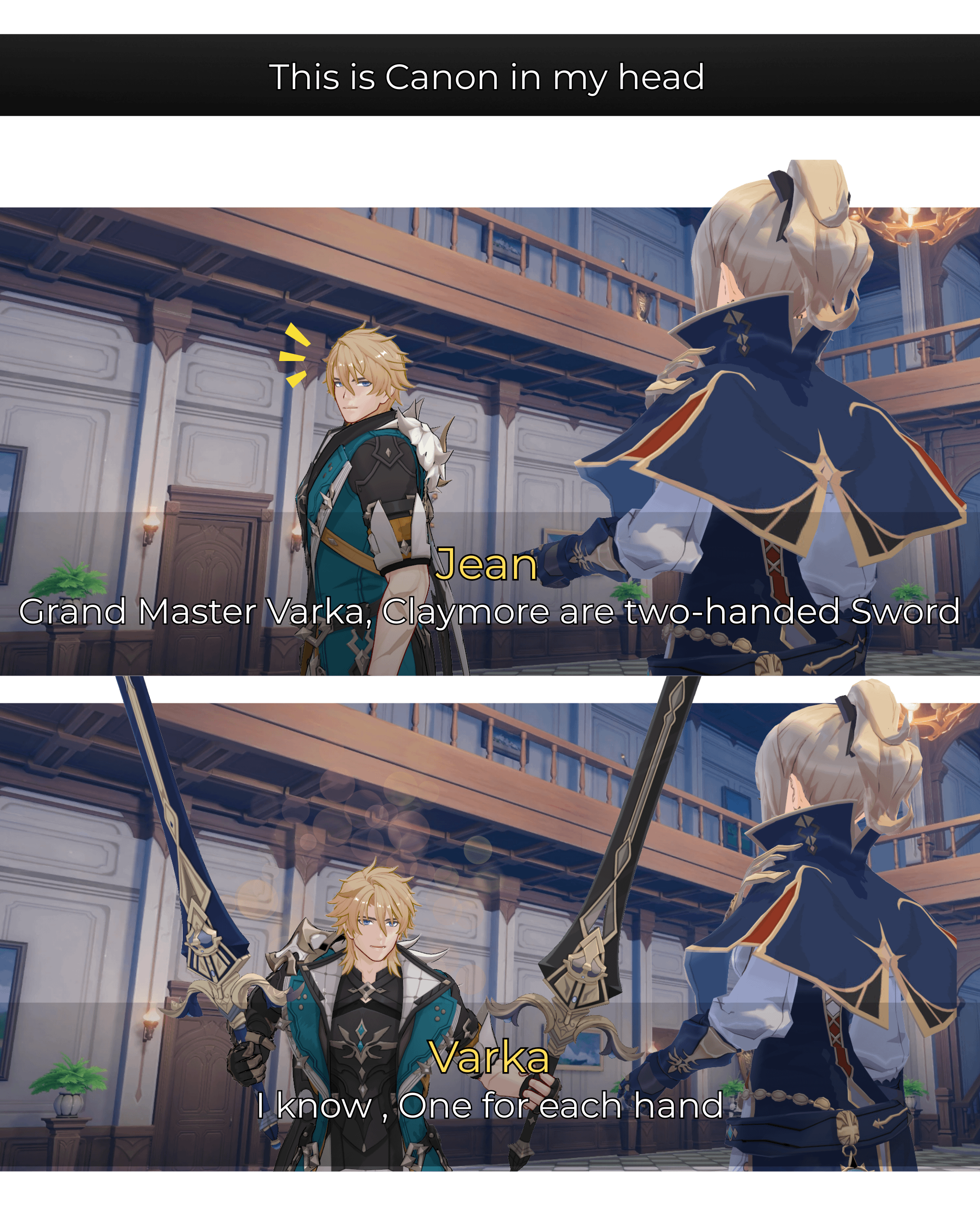 This is Canon in my head