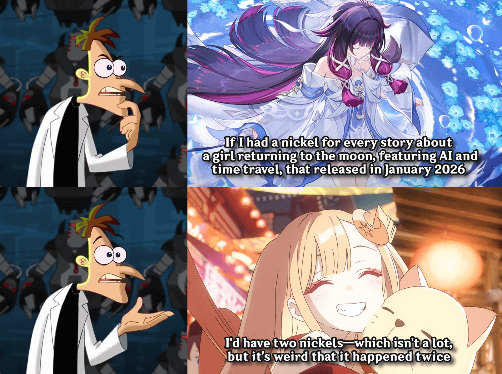 Got a crazy sense of deja vu watching Cosmic Princess Kaguya [spoiler for the movie]