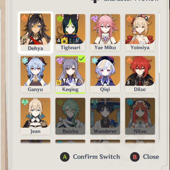 Who should I choose for the free con?