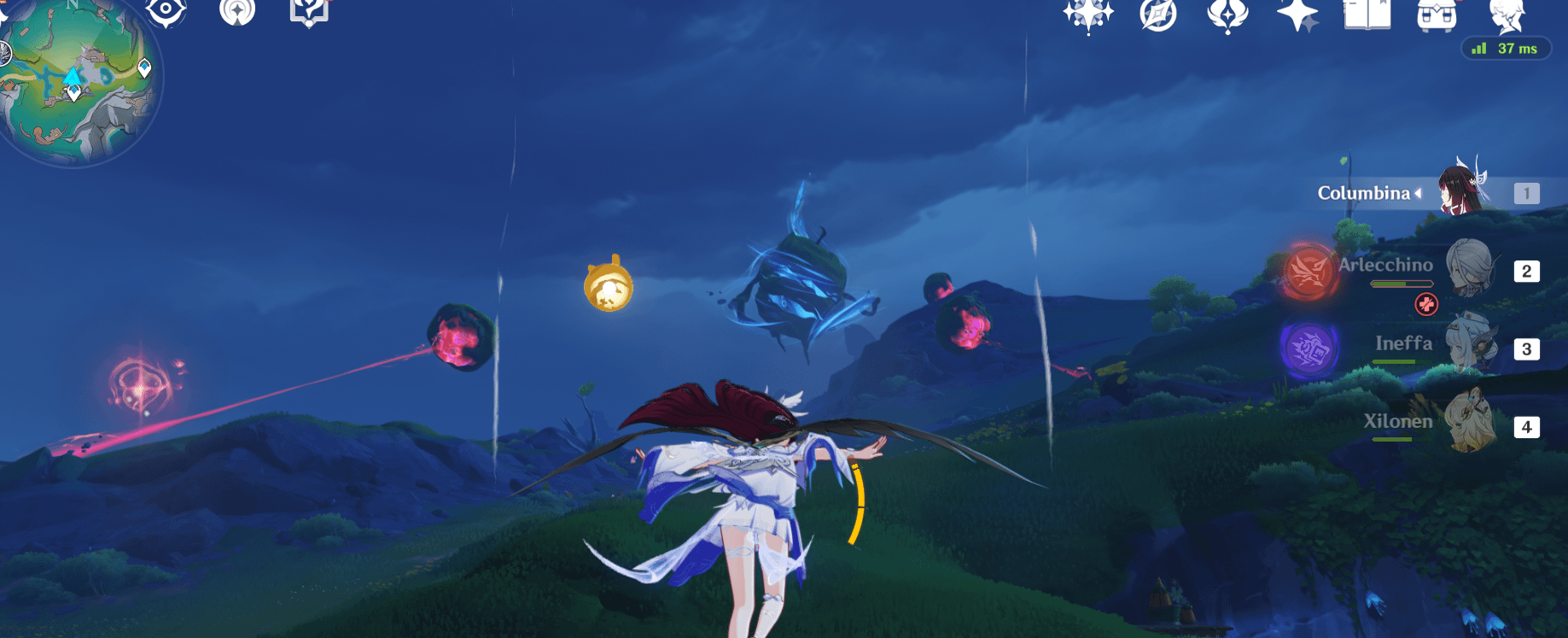 is there a world quest for these floating balls or is it js for the aesthetics
