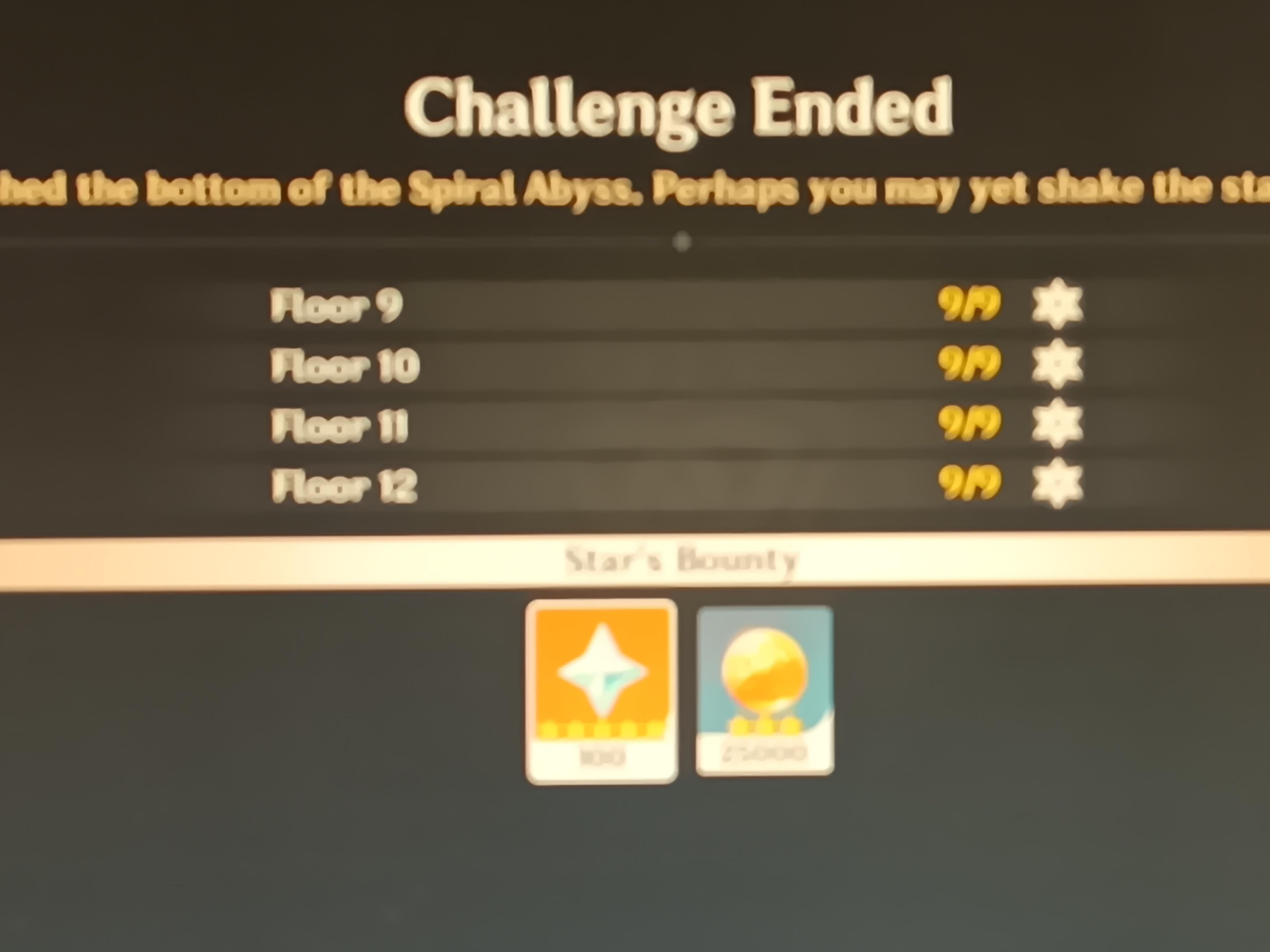 First 36 star abyss