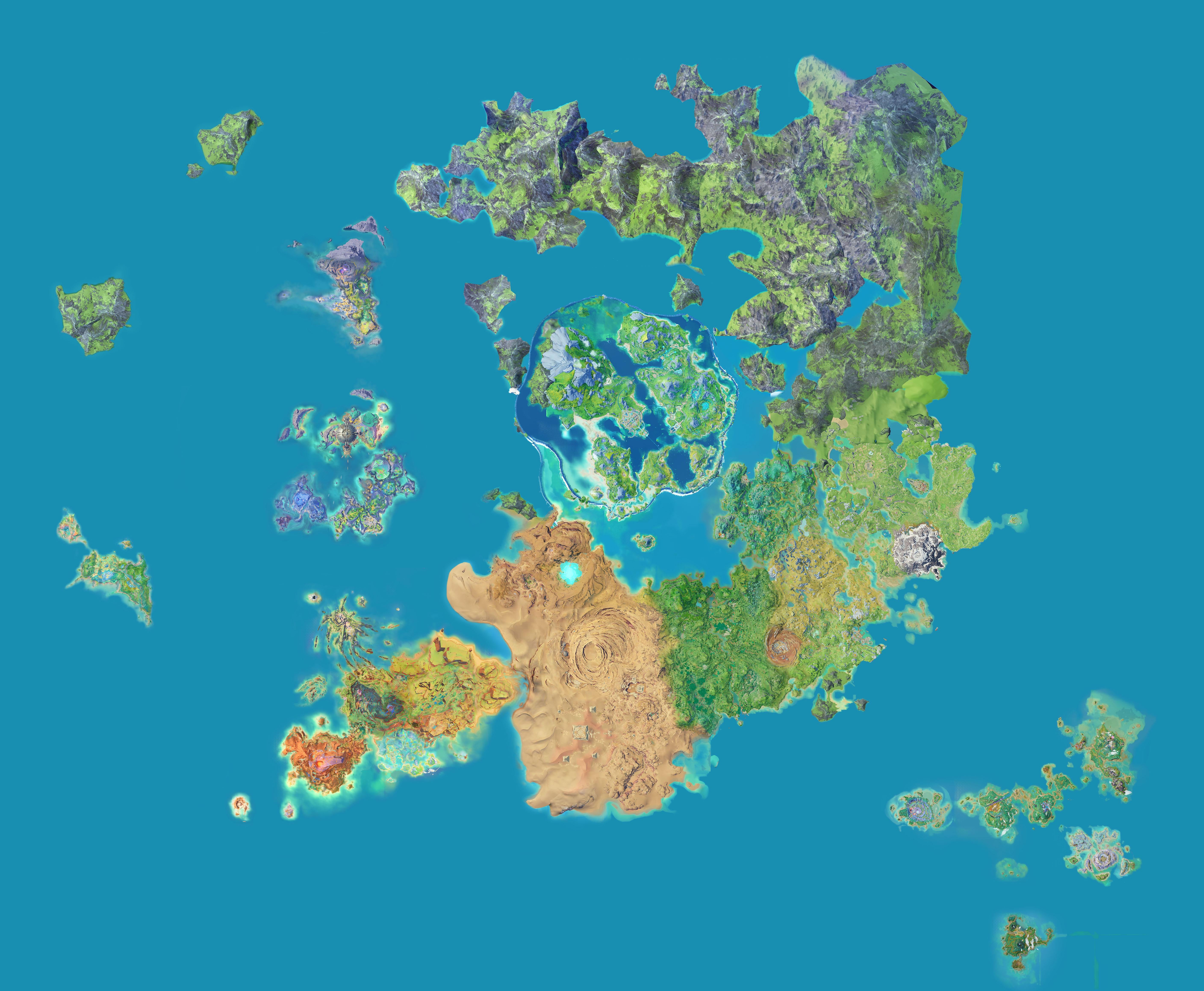 Satellite Map of Teyvat ver 6.3/Luna IV [Teyvat Map Institute]