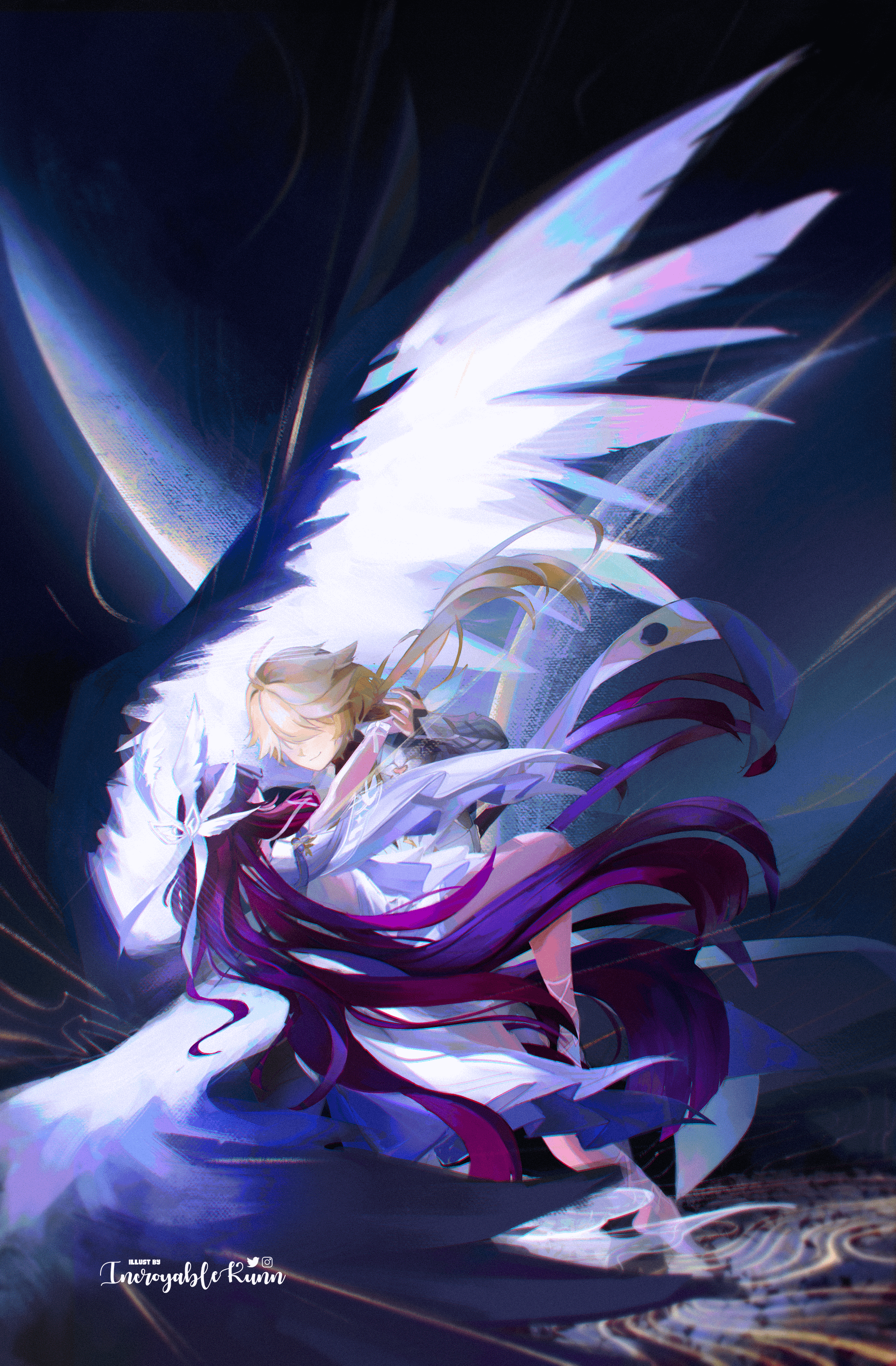 Moonlit Waltz (art by me)