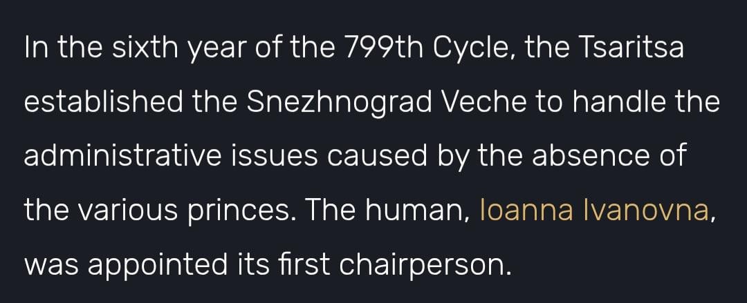 Could Ioanna Ivanovna have been a Harbinger at one point ? According to A brief history of the Pale Starborn, Tsaritsa had created the Fatui a few years before she appointed her.