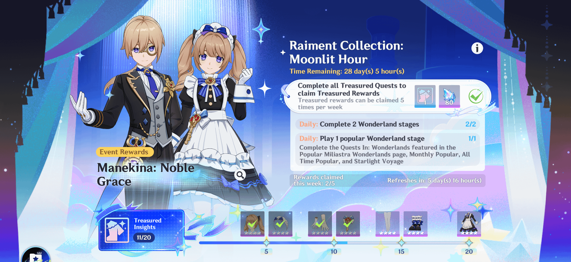 If you haven't started yet, tomorrow (today for some) is the last day you can start and still get the other free outfit.