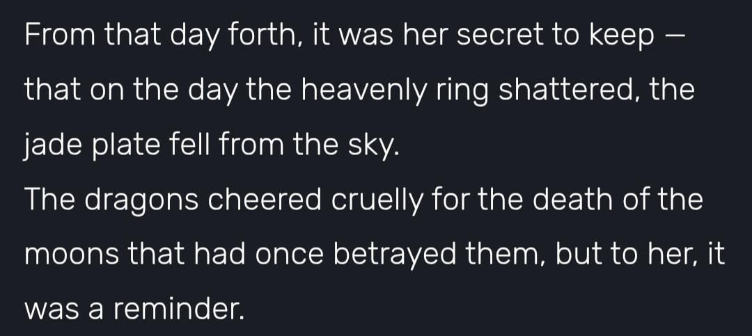 Considering Nibelung turned the Moons into weapons and HP was the one destroyed them, why the dragons cheered when their greatest enemy just destroyed their strongest weapons ?