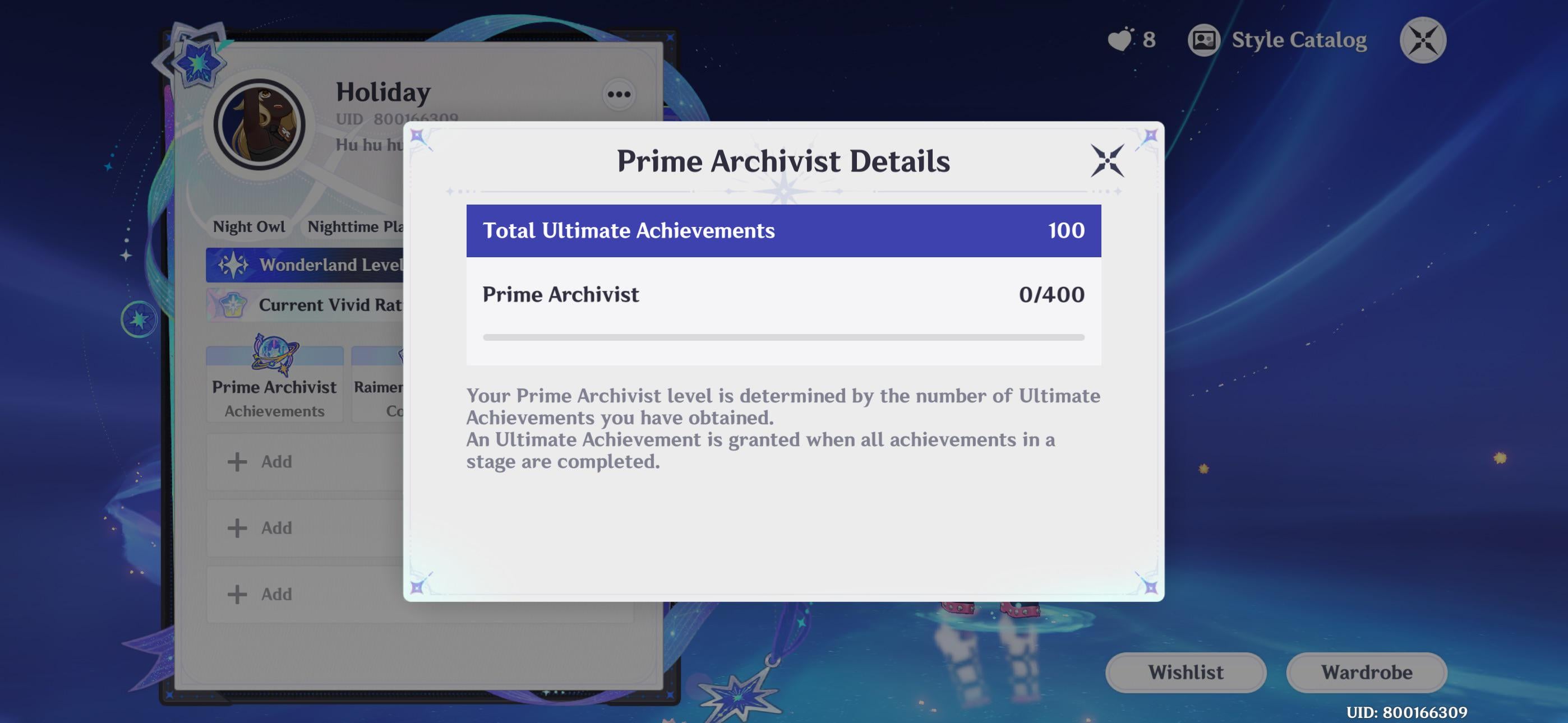 MW Prime Archivist achievement
