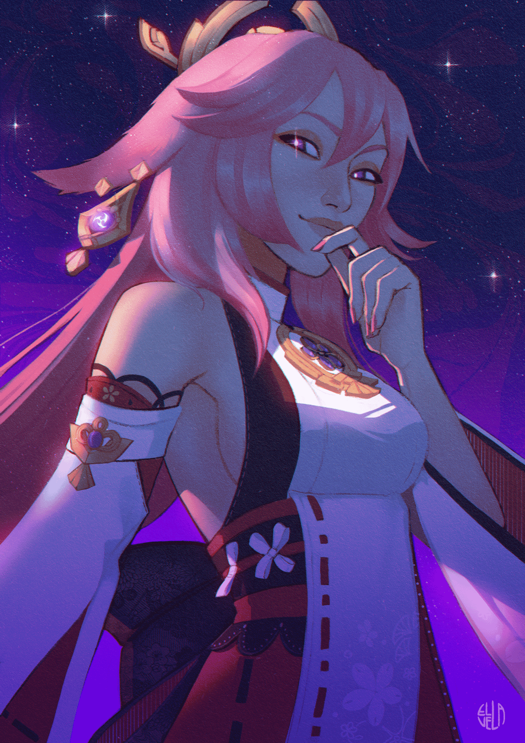 Yae Miko by Ellavela
