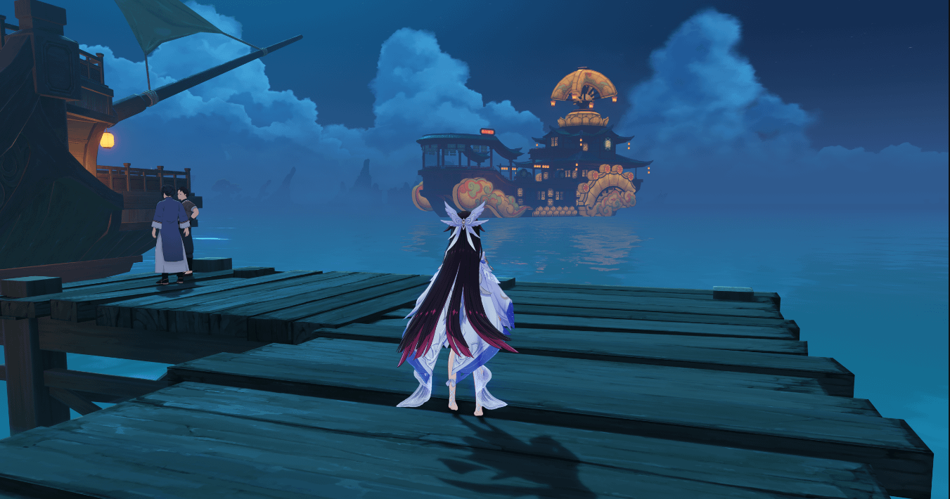 Is this boat too early for the celebration or I just haven't been to Liyue in a while?