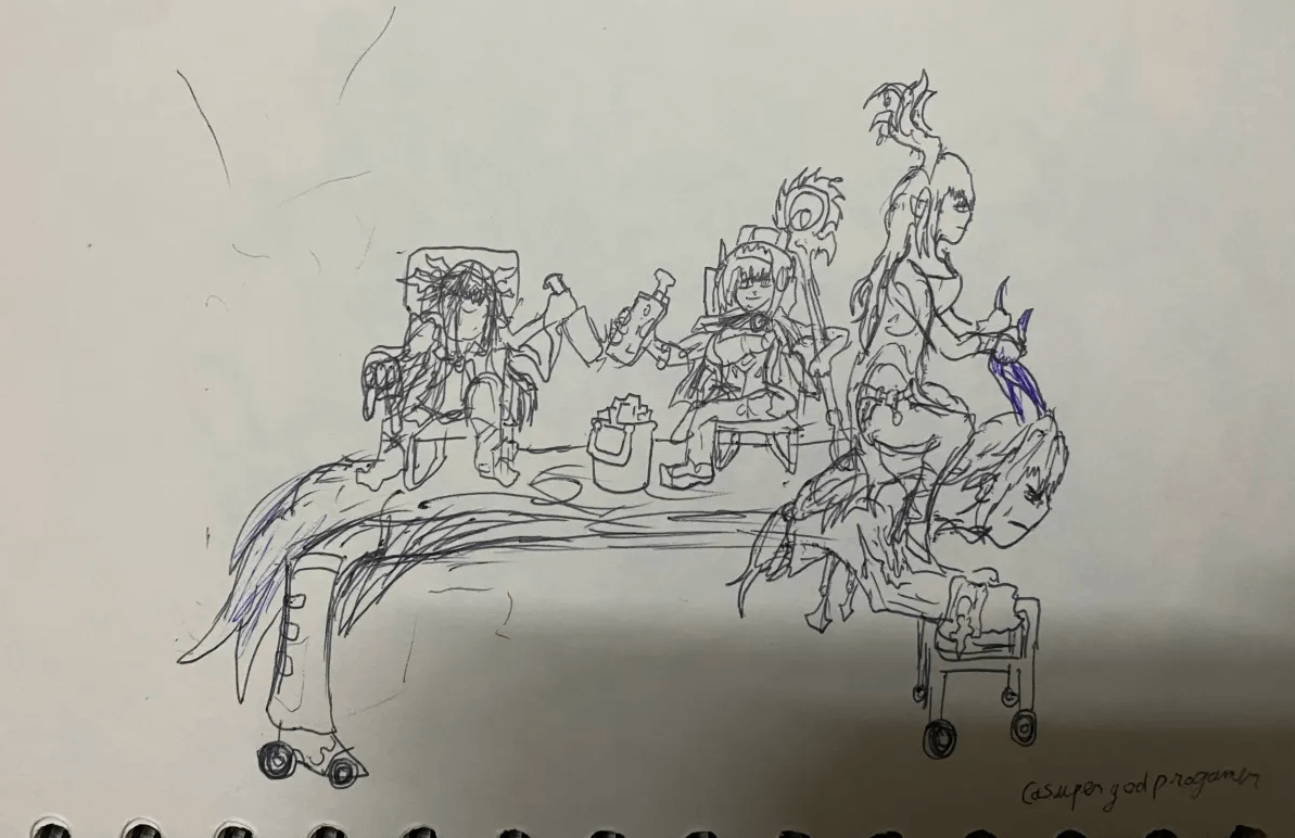 wheelchair or something , idk (OC )