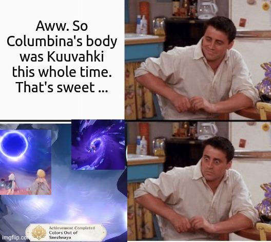 And They Said Hoyo Didn't Make Columbina Terrifying (Major Spoilers for both the 6.3 Archon Quest and a 6.0 World Quest)