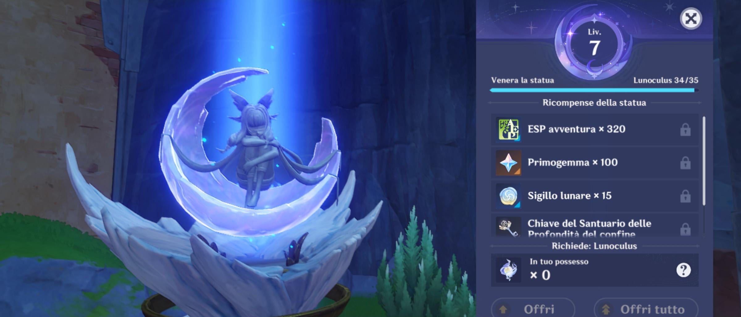 I missed a lunoculus somewhere in the new map expansion (i collected them all in 6.0 so i am sure it is on the new island), is there something i can do except crying? I don't have time to explore the whole thing again...