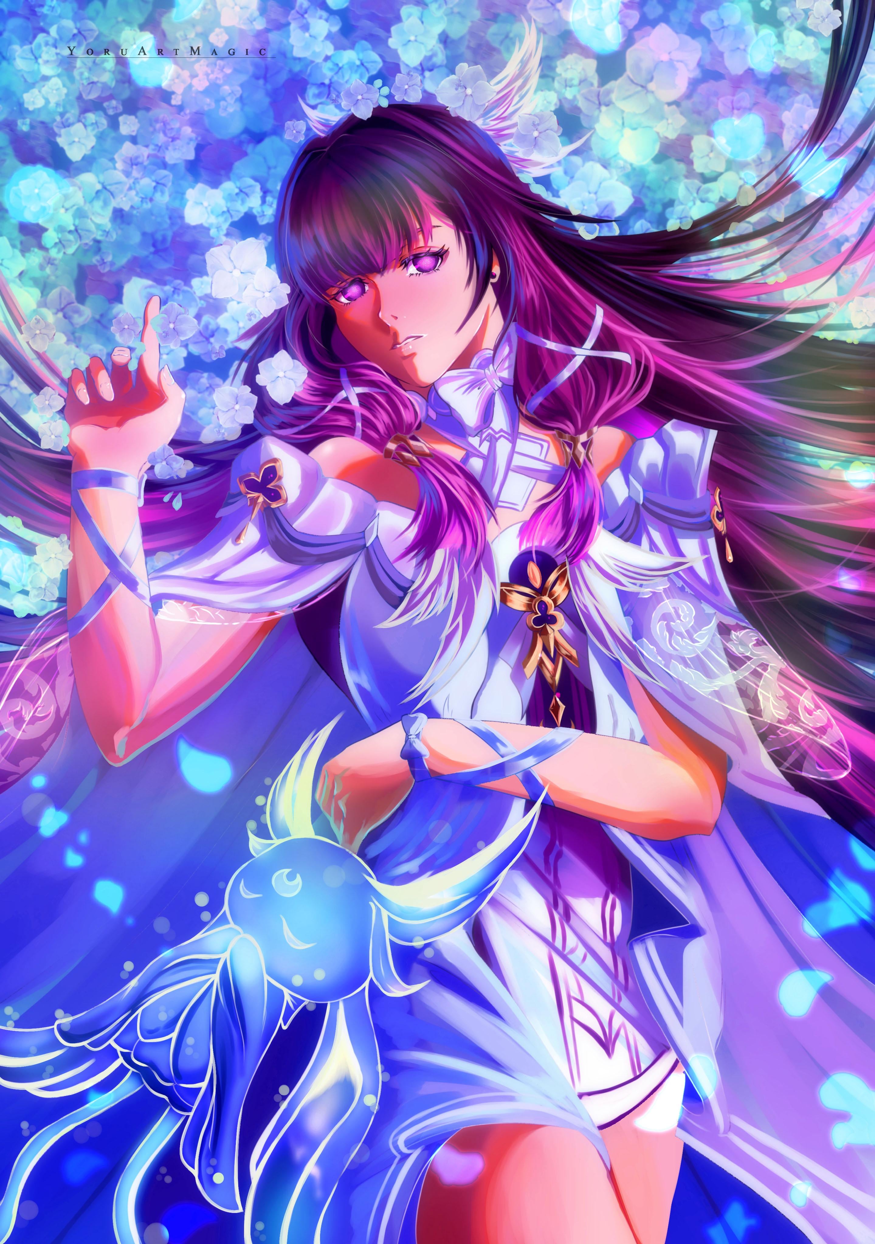 I finally finished my art with Colubina. It was hige challenge after the longest break that I had from drawing.
