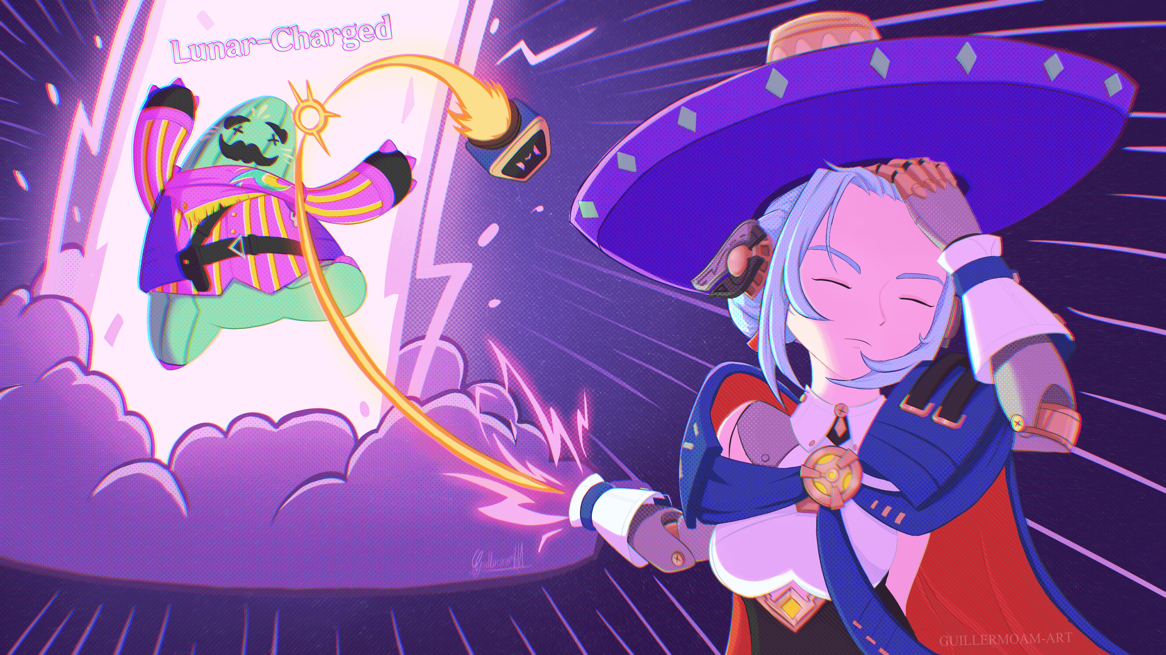 Now, she's Doña Sombrero! (Fanart by me)