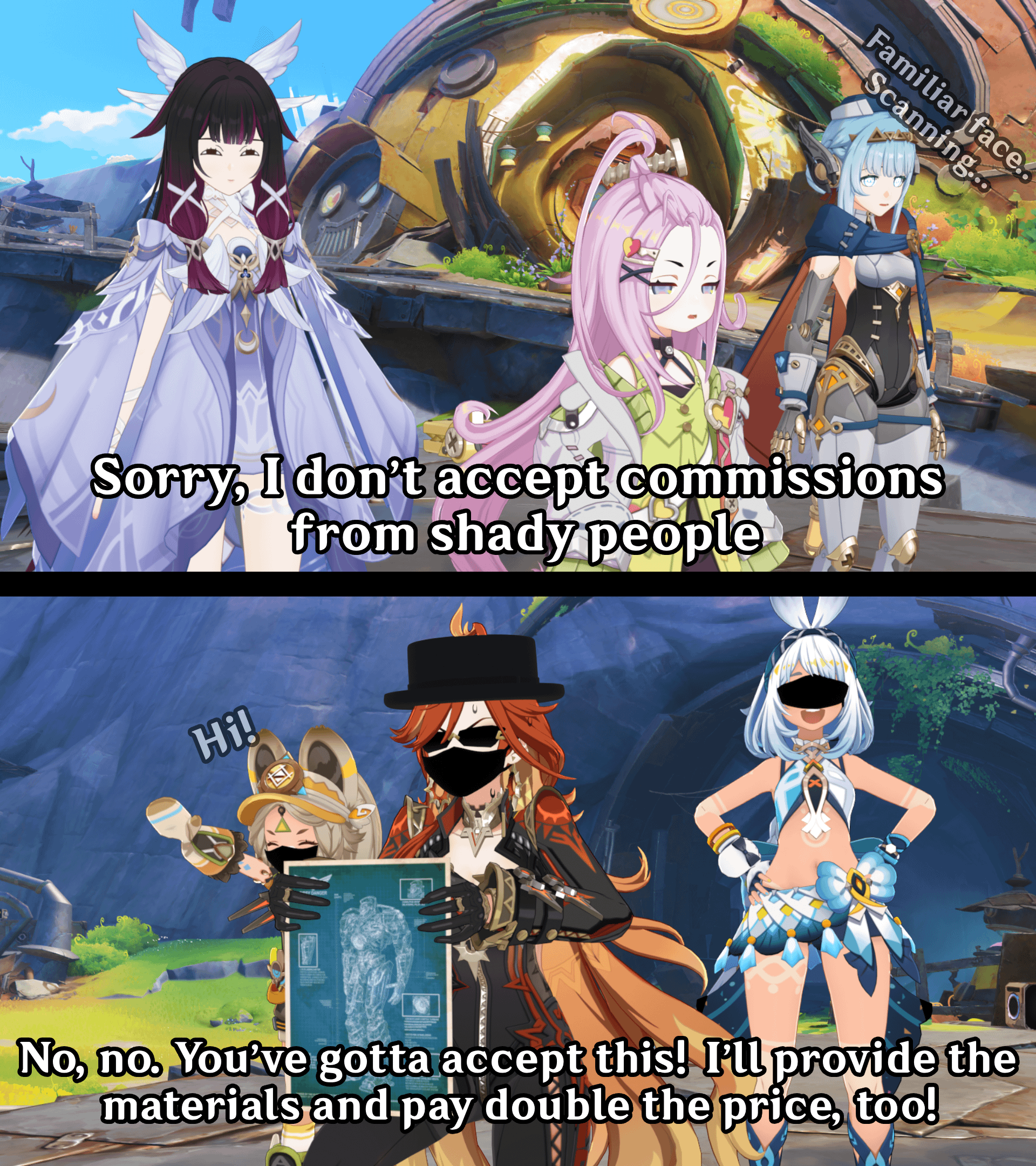 Shady lady