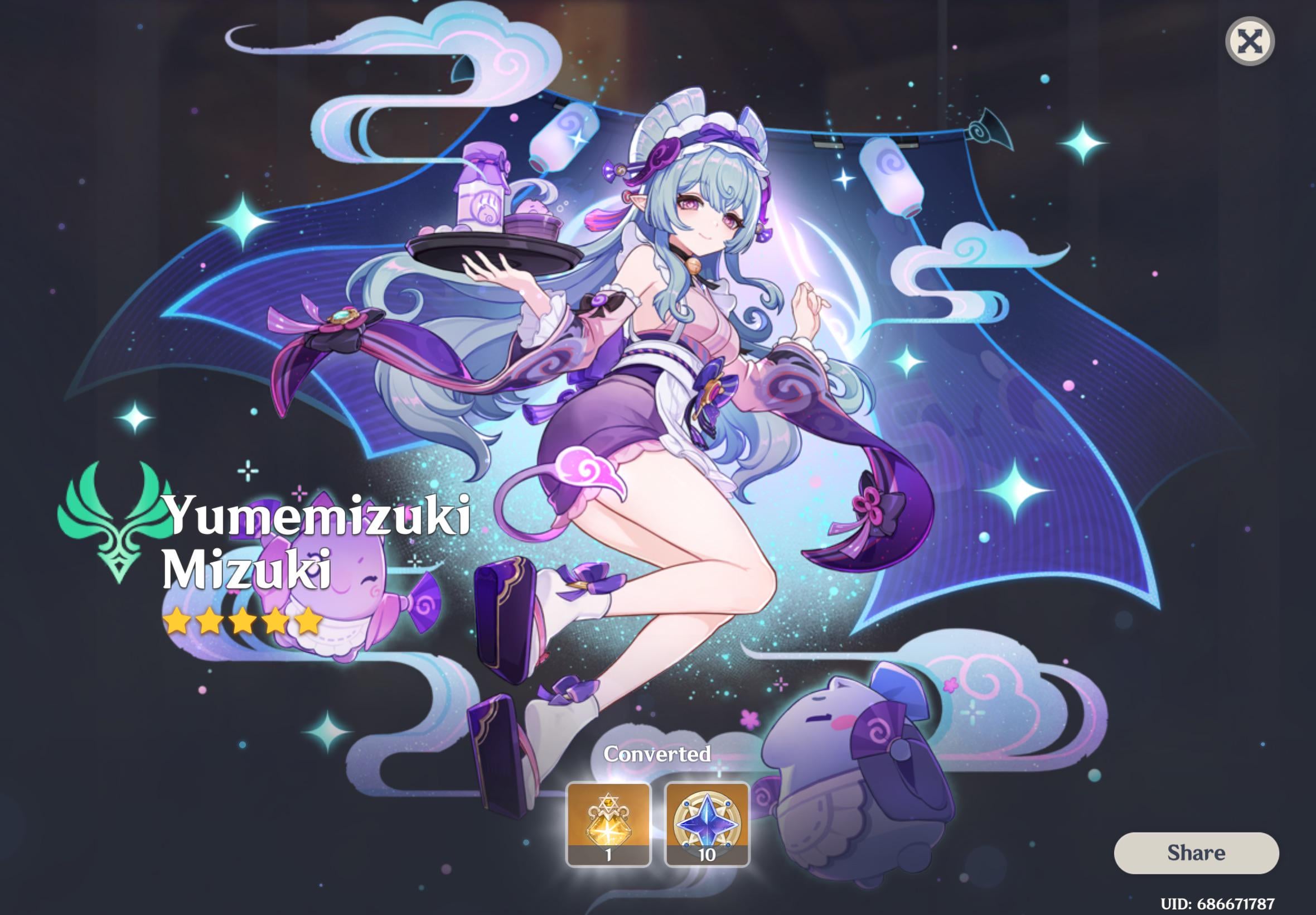 third time in a row i lost my 50/50 to mizuki