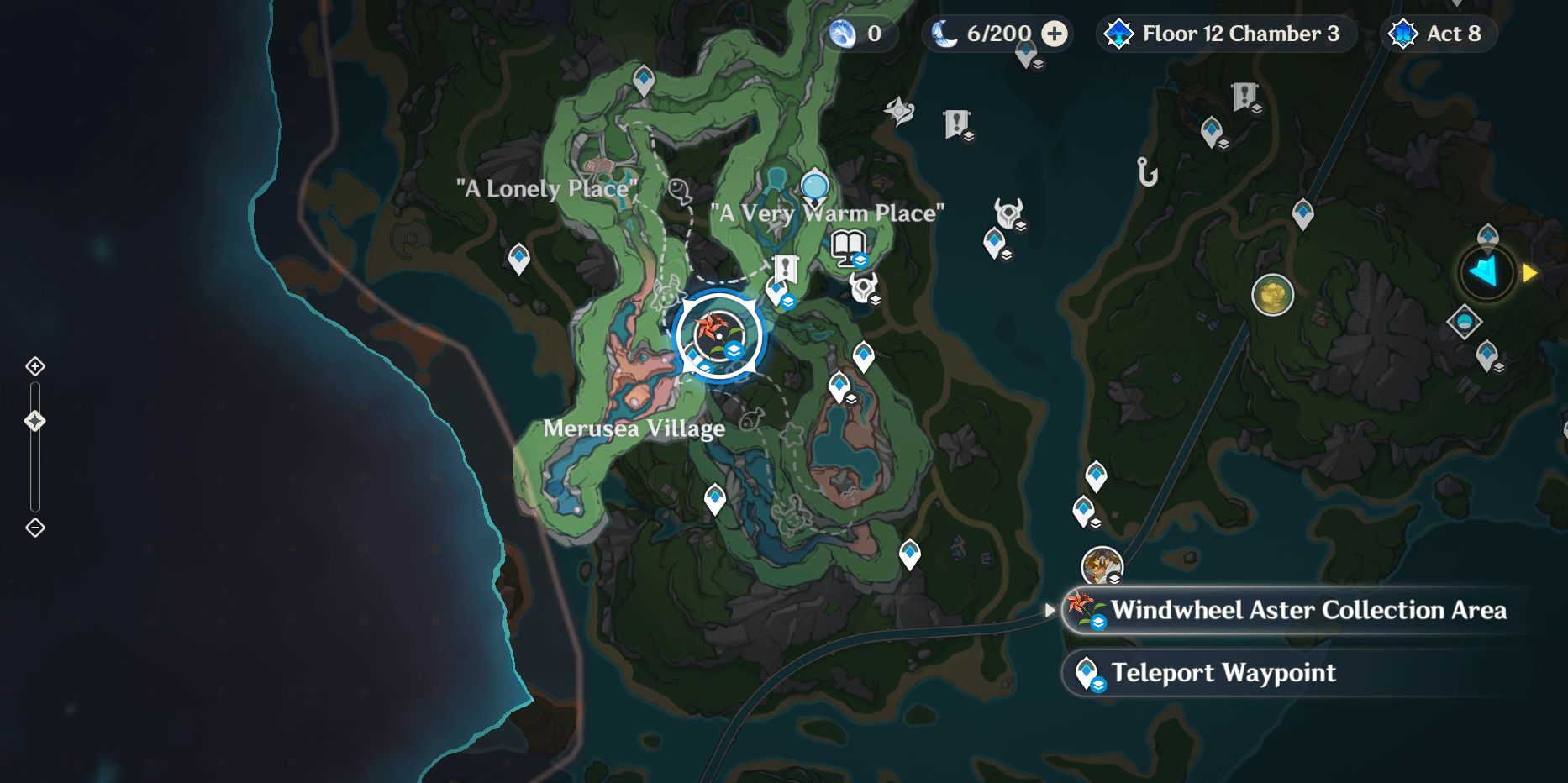 At first I was so confused as to why there were windwheel asters in Fontaine, but then I remembered they were planted there in a quest which is why they were there.