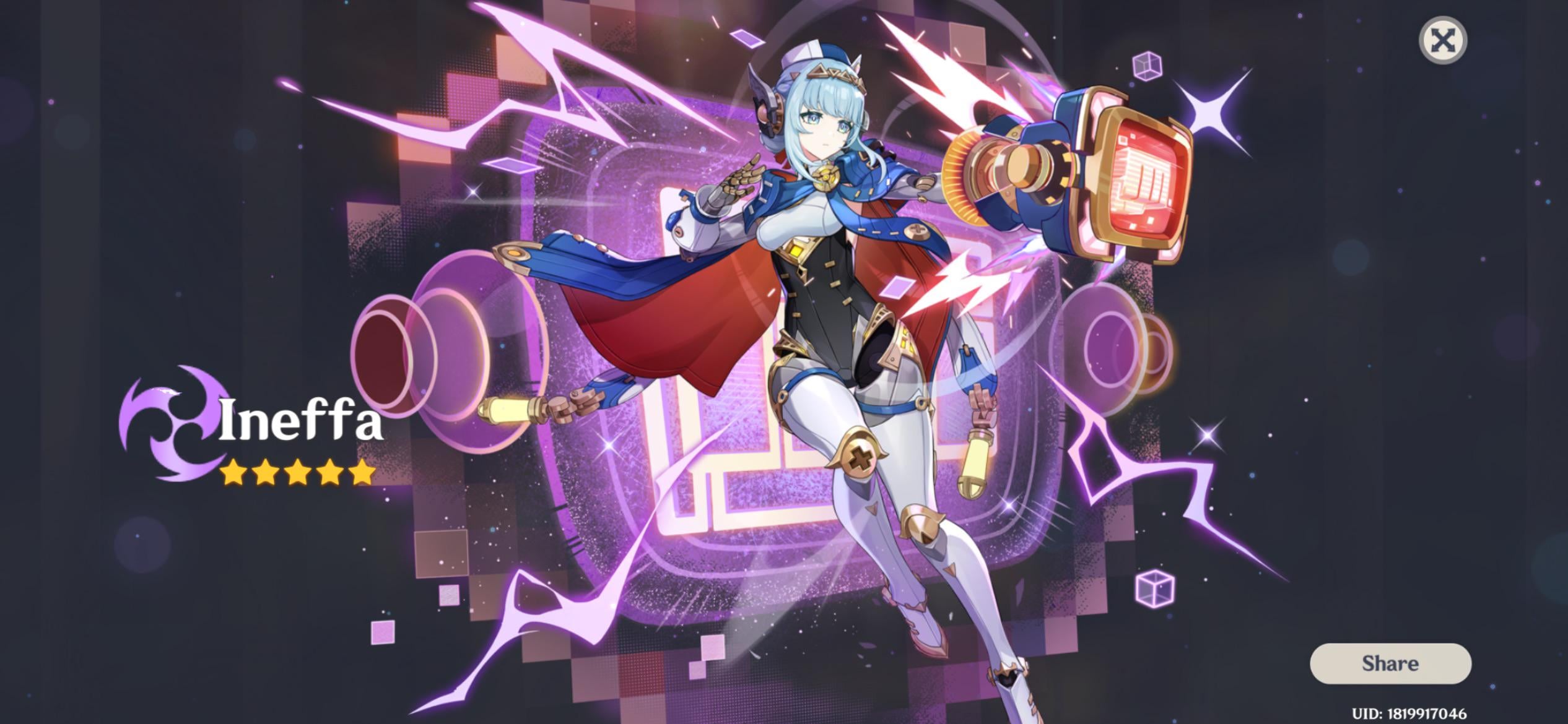 Just got her as a f2p who has been playing for only 5 months!!!!