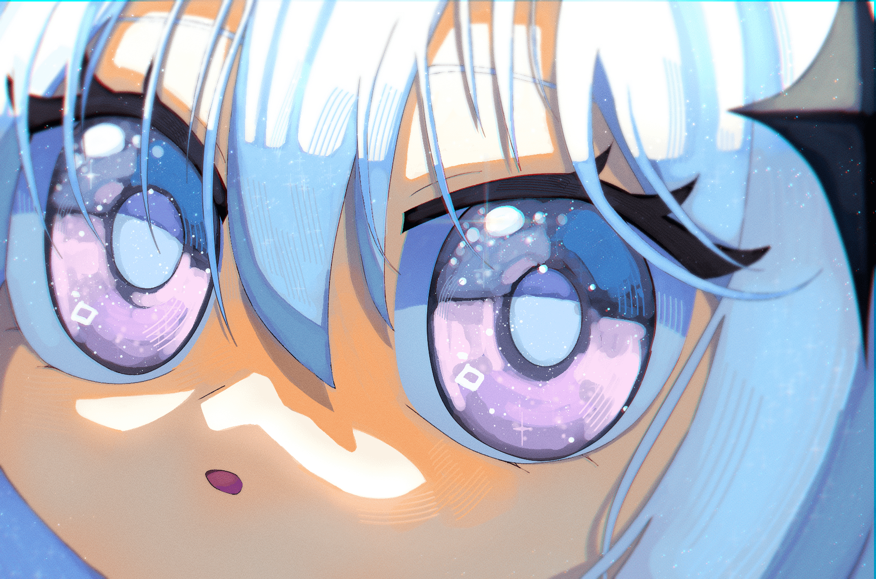I did a cute drawing of Paimon