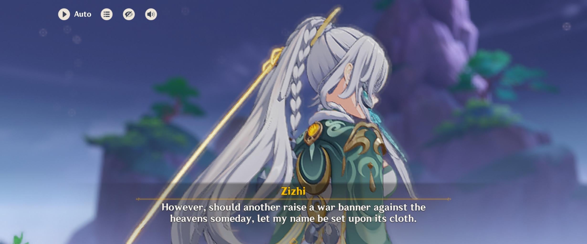 Spoilers for Lantern Rite Zibai Quest