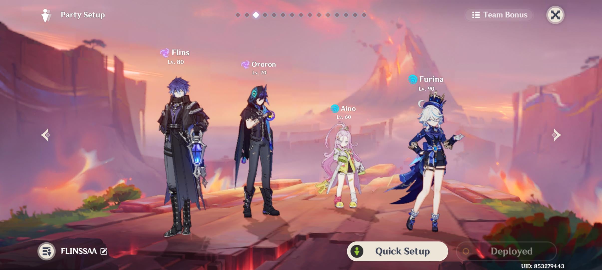 Who can I replace in this team with Ineffa?
