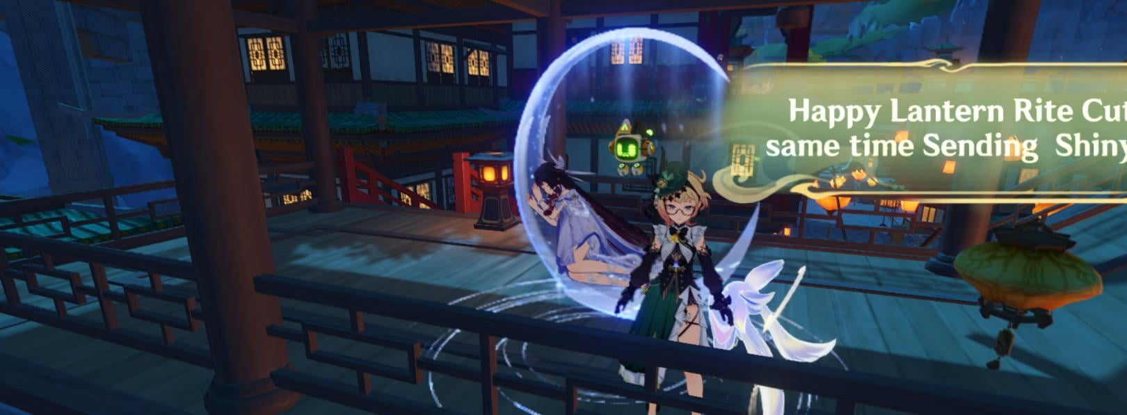 I'm just happy to see her after so long...