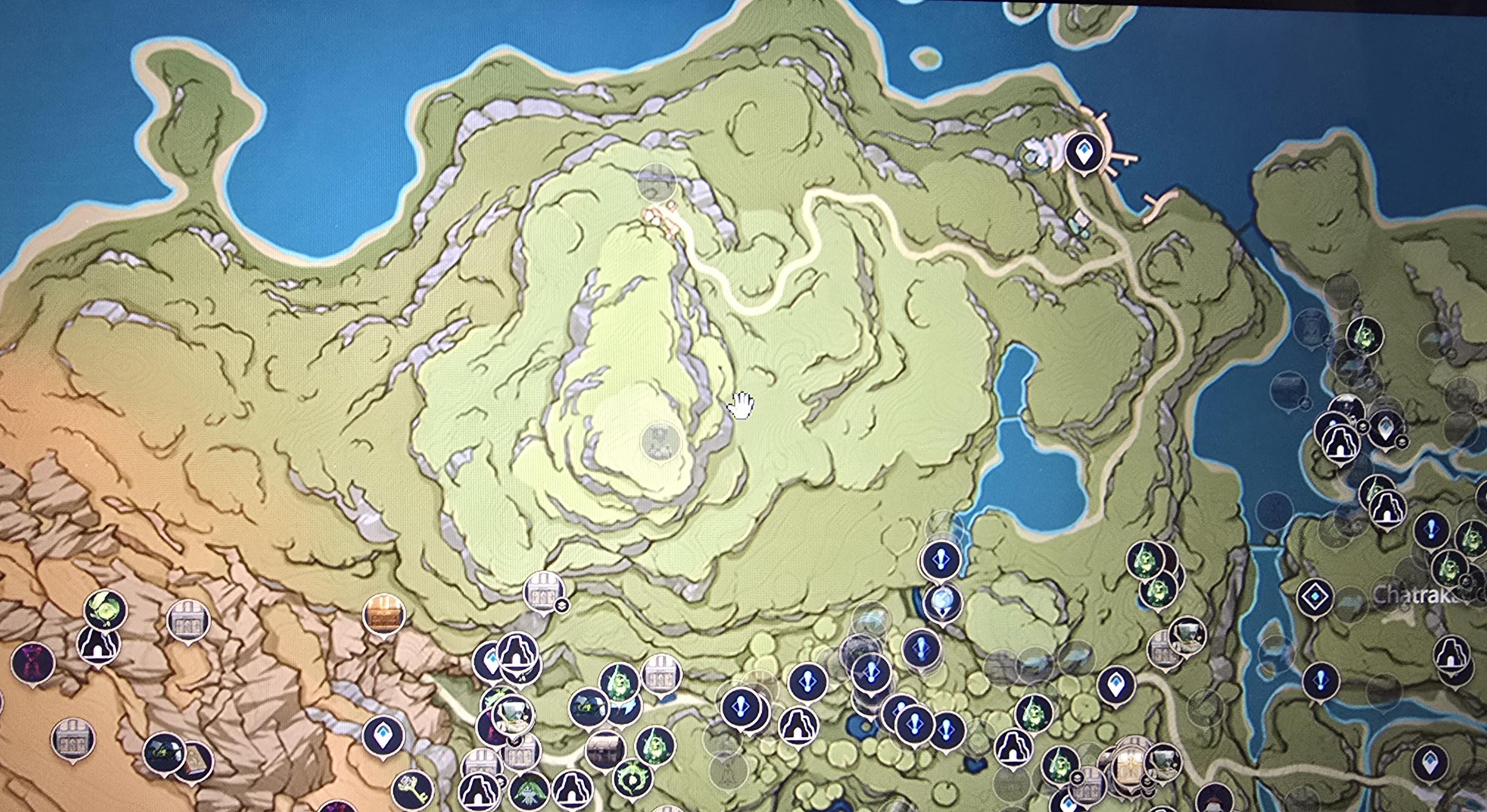 Is there a reason why this part in Sumeru is so...Empty?