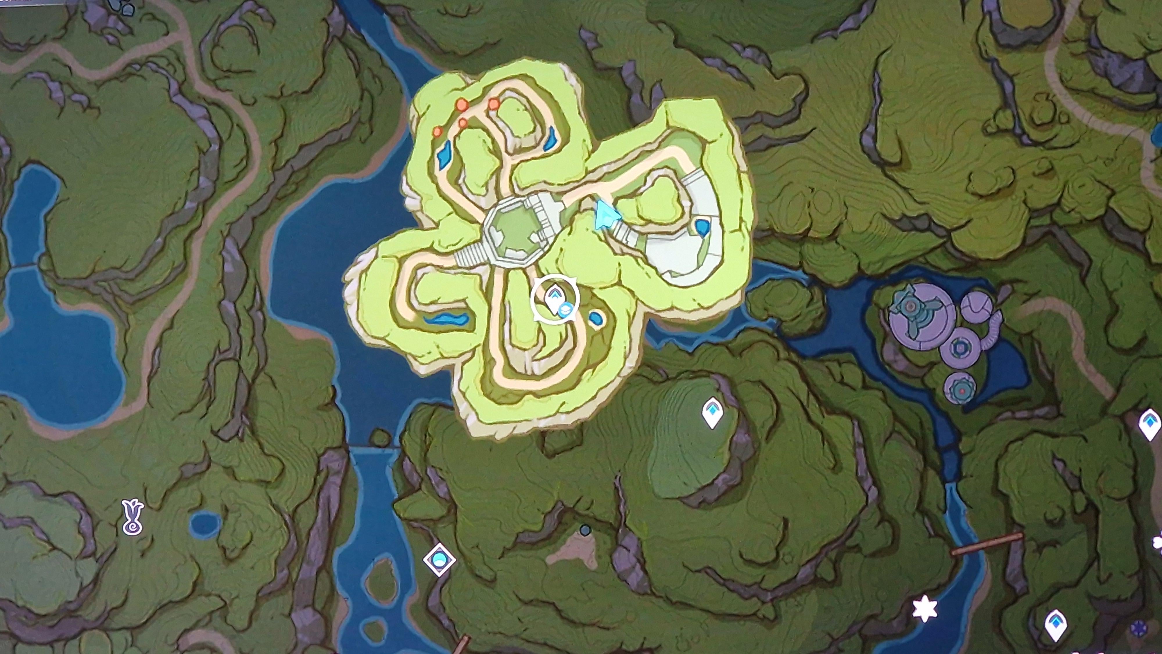 After playing for 4 years, I realized today I had one Sumeru tp missing