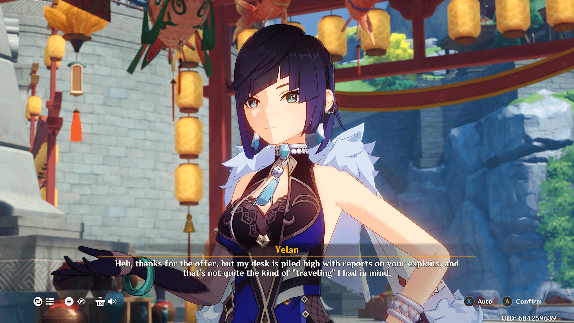 Everyone apologize to Yelan for giving her more work
