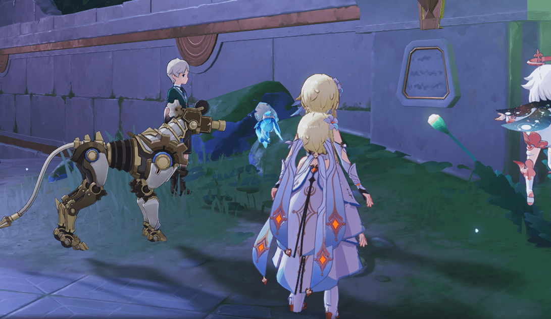 lumine is glitching into two
