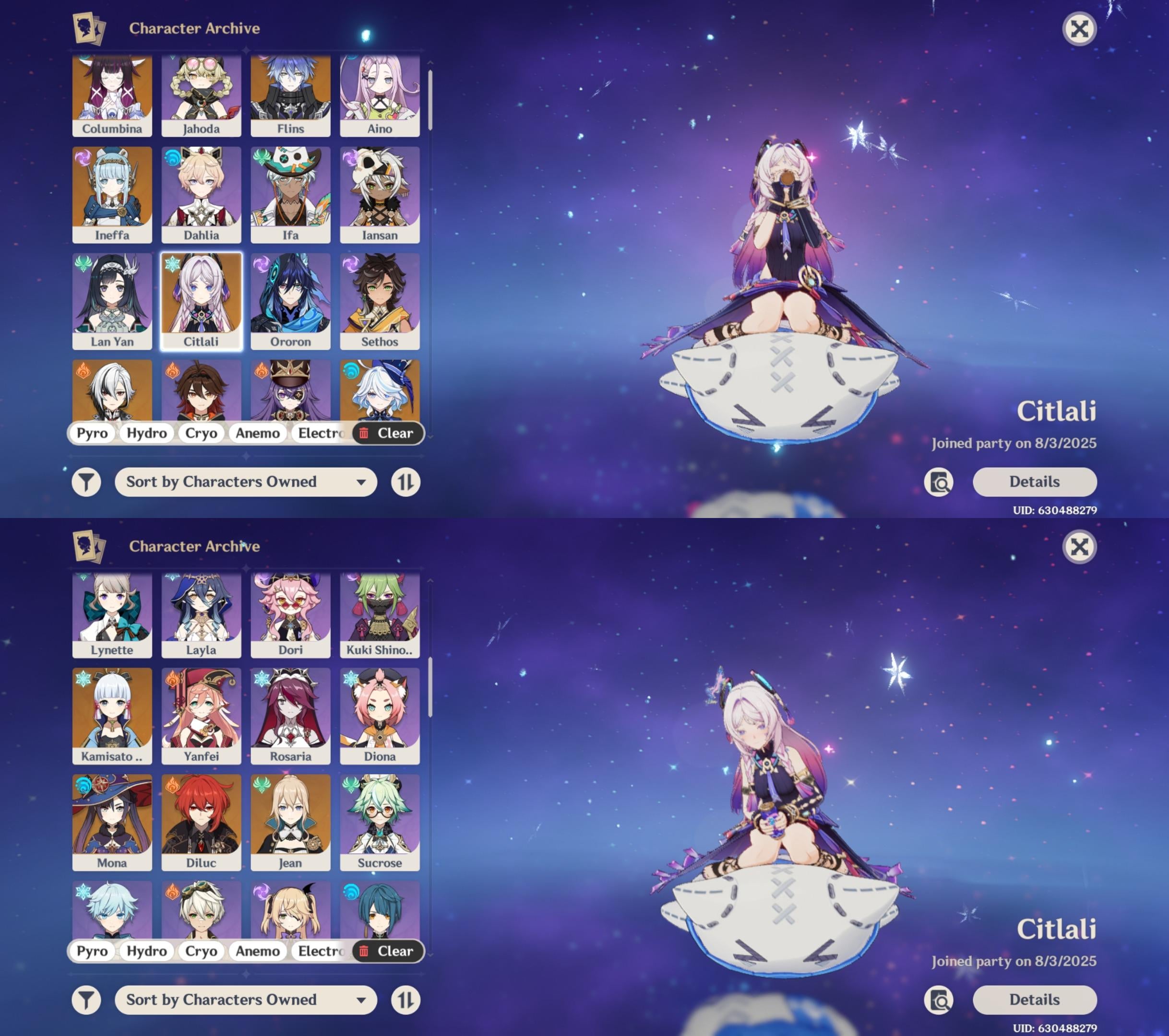Who should I get with these characters?