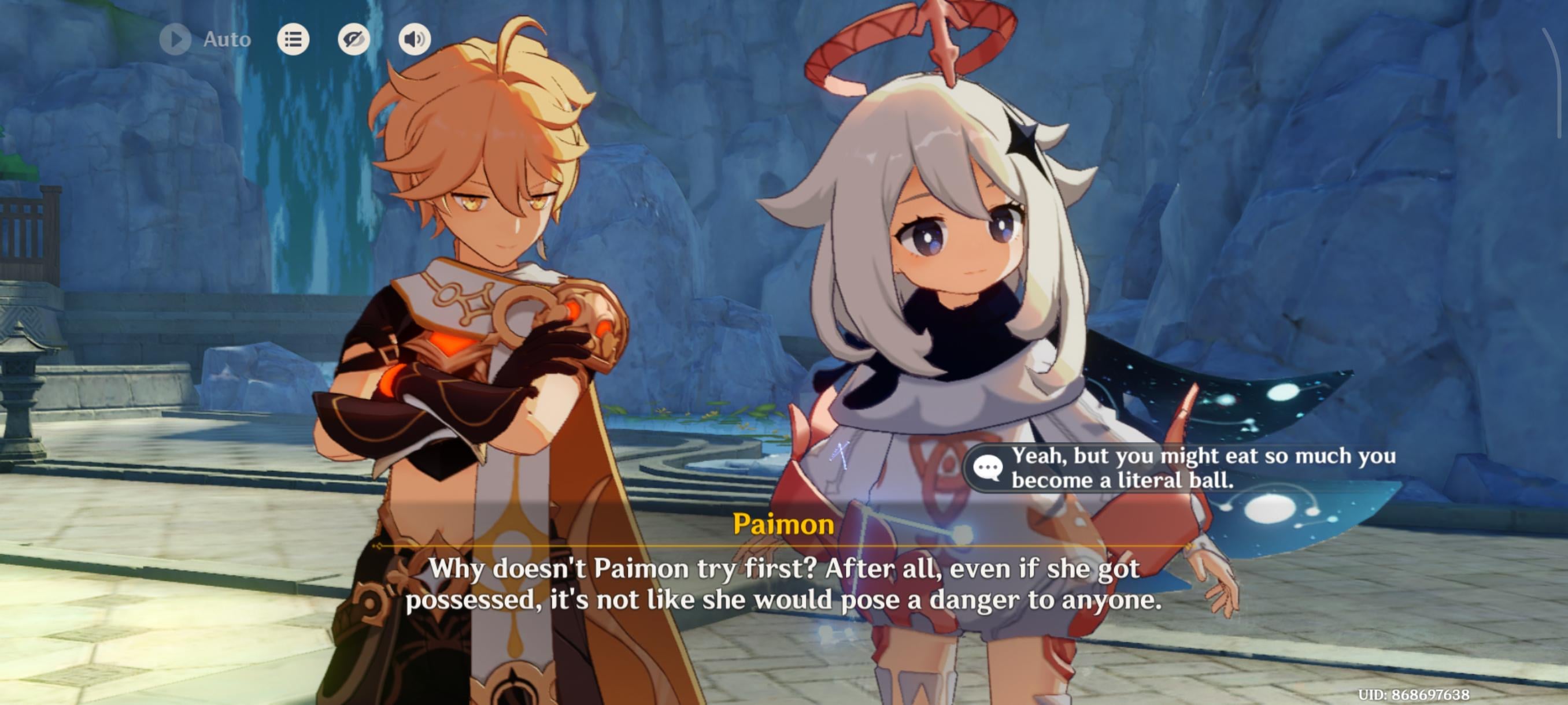 It feels so weird to tap dialogues for traveller now