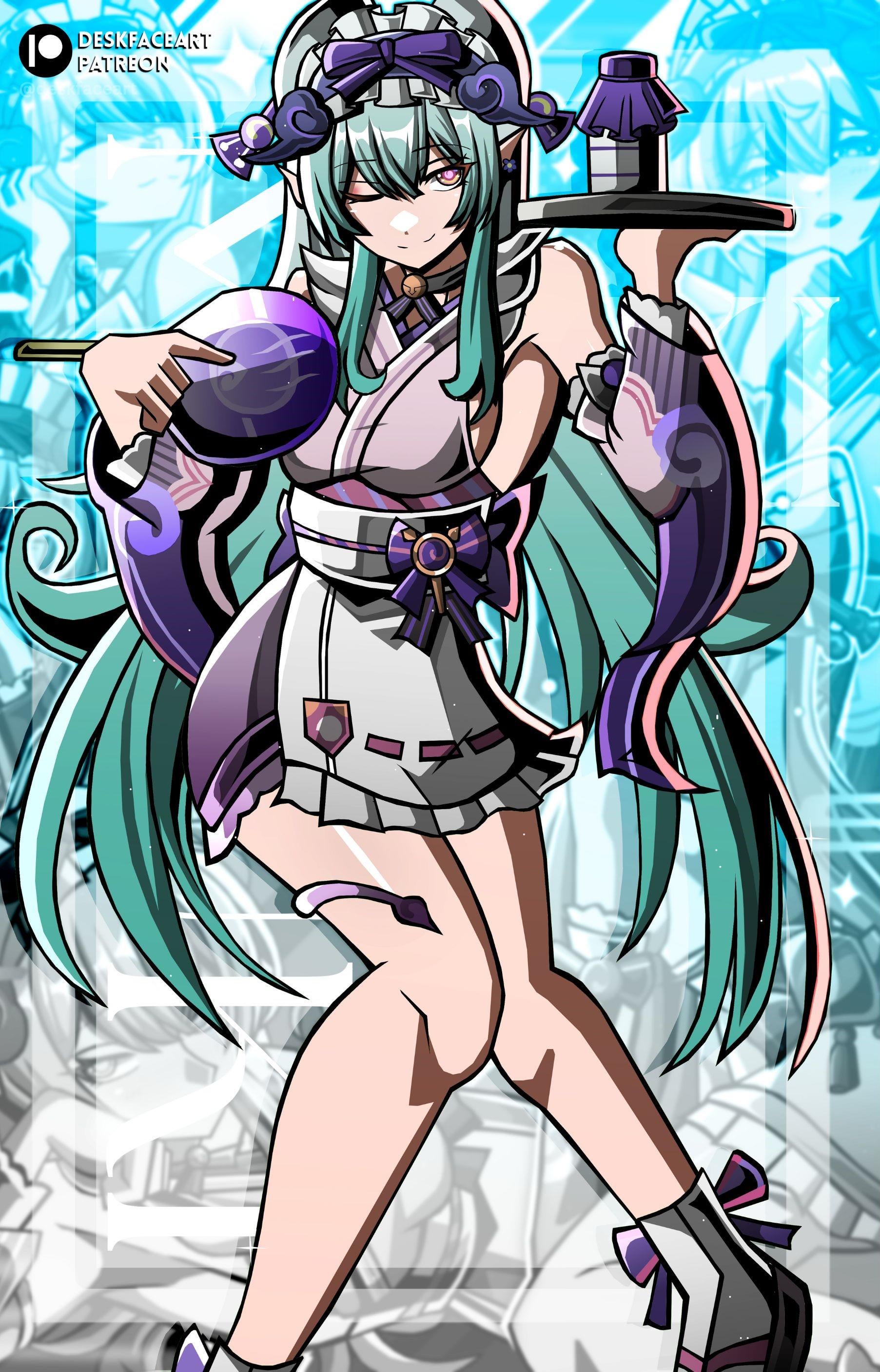[Drawing random Mizukis] Day 1: yume 2(mizuki)