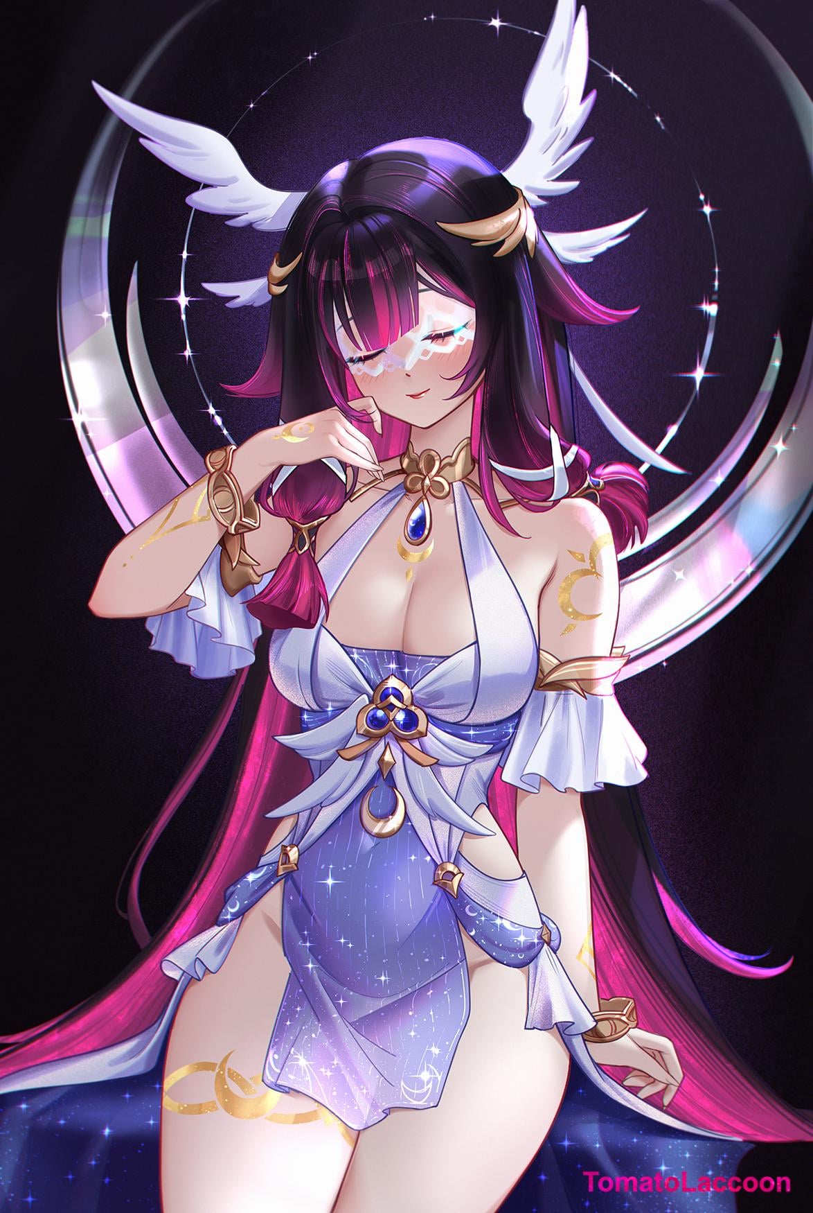 Columbina's new dress