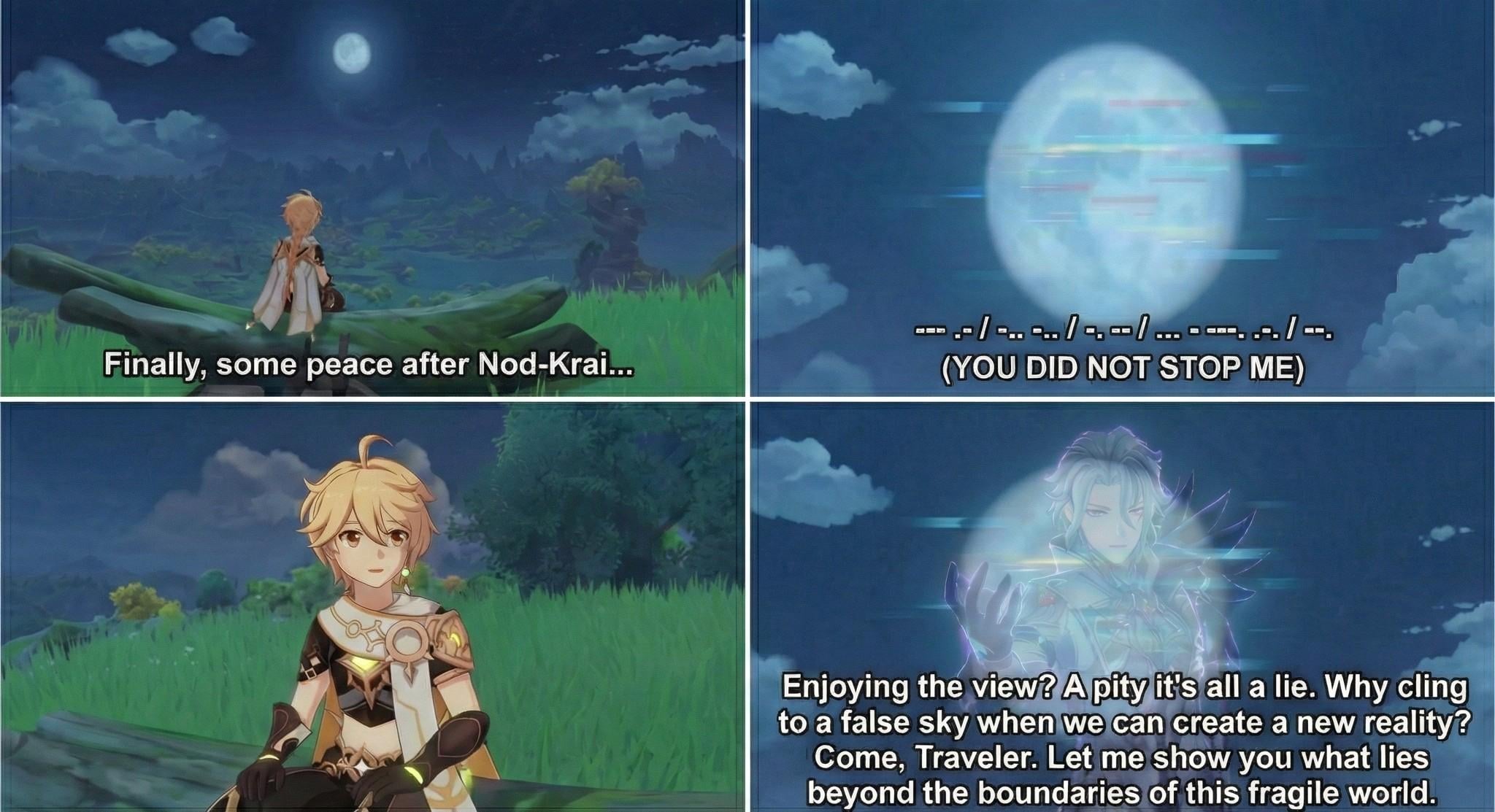 What if Dottore haunts the Traveler after the Nod-Krai arc?
